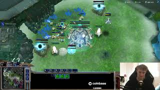 8724 StarCraft 2 1v1 FPVOD Elazer P vs Z 【Map Site Delta】 [upl. by Warton]