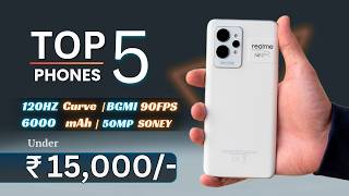 Top 5 Best Phone Under 15000  Best 5g smartphone under 15000 in 2024 [upl. by Dorella636]