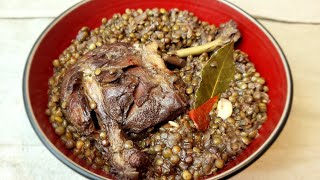 LENTILLES au CONFIT DE CANARD [upl. by Proudlove]