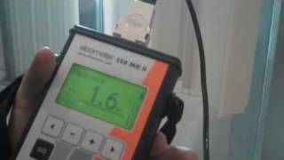 Elcometer 550 Uncured Powder Thickness Gauge [upl. by Kinna66]