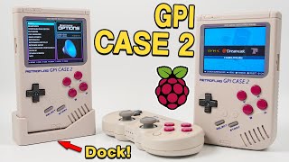 This Amazing Pi CM4 Handheld Has a Dock  GPI Case 2 Review [upl. by Elocal573]