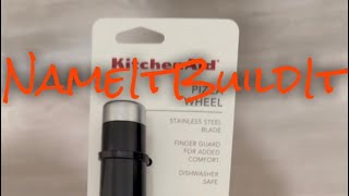 Awesome KitchenAid Stainless Steel Pizza Cutter Wheel [upl. by Monaco]