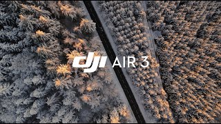 SNOW  DJI AIR 3 CINEMATIC [upl. by Wernda]