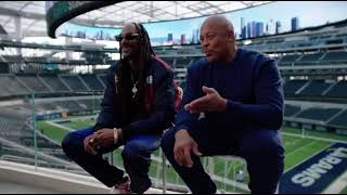 Dr Dre amp Snoop Dogg Preview the upcoming Super Bowl LVI Halftime Show [upl. by Roti]