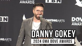 Danny Gokey  2024 GMA Dove Awards press room [upl. by Artamas]