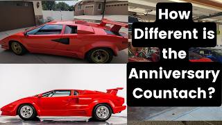 All the Ways the Anniversary Countach is Different from Previous Models [upl. by Sedinoel964]