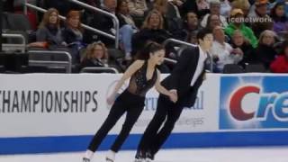 Maia Shibutani  Alex Shibutani SD 2017 US Championships [upl. by Emogene]