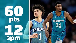 LaMelo Ball 31 PTS amp Brandon Miller 29 PTS SHINE In BUZZ CITY 👀 November 8 2024 [upl. by Darell782]