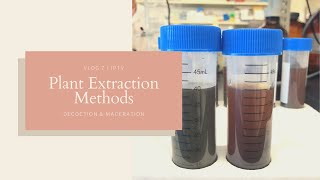 Plant Extraction Methods  Decoction and Maceration  JPTV [upl. by Nylekcaj]