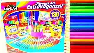 MEGA KIT DE ACTIVIDADES PARA NIÑOS CraZArt Extravaganza 130 PiezasMundodejuguetes [upl. by Lienahs189]