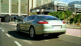 Porsche Panamera S Hybrid on the road [upl. by Adnorhs]