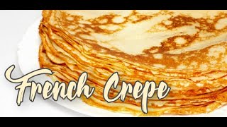 FRENCH CREPE Easy Recipe Marianneth Salgado [upl. by Gianna563]