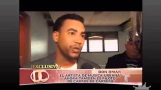 Entrevista Don Omar  Dando Candela [upl. by Irrot692]