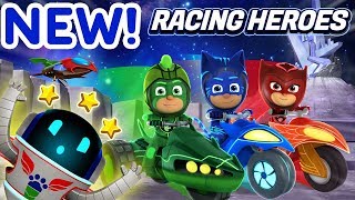 PJ Masks Games  PJ Masks Racing Heroes  New App Game  Gameplay  Game for Kids [upl. by Hoxsie]