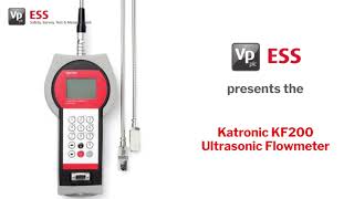 Katronic KF200 Ultrasonic Flowmeter [upl. by Neyuq]