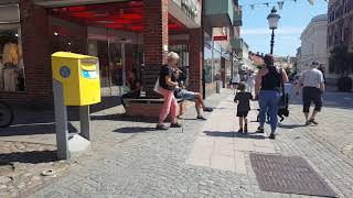 SlowTV Walking around Ystad Skåne Sweden [upl. by Masterson878]