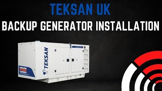 Standby Generator Installation  Teksan UK [upl. by Otreblif]