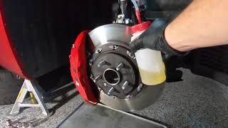 HowTo Oneperson Brake Fluid Flush  Brake System  Camaro Corvette Mustang Challenger [upl. by Assirialc312]