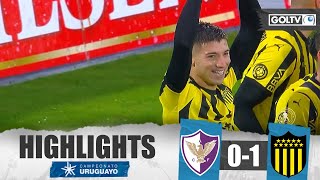 CAMPEÓN INVICTO  Fénix 0  1 Peñarol  GOLES  Primera División de Uruguay [upl. by Assirok610]