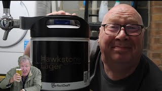 jeremyclarkson5768 Hawkstone Lager on the Perfect Draft from Beer Hawk [upl. by Ronnholm882]