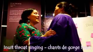 Katajjaq  Inuit throat singing  Chant de gorge Inuit [upl. by Aivalf]