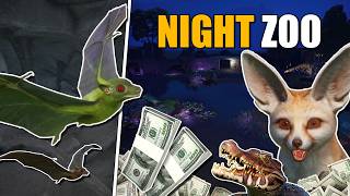 I Built A Zoo That Only Opens At Night in Planet Zoo [upl. by Xyla]