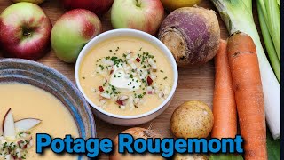 Potage Rougemont crème de légumes aux pommes [upl. by Tatianna]