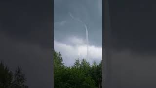 Waterspout  Shotozero Karelia Russia  July 19 2024 [upl. by Hunt]