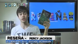 Reseña Percy Jackson y el Ladrón del Rayo  Librothers  BookTube Argentina [upl. by Argella867]