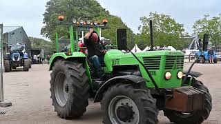 Tractors parade after Historic Tractor Show Panningen 2023 organized by HMT KLEP [upl. by Carling994]