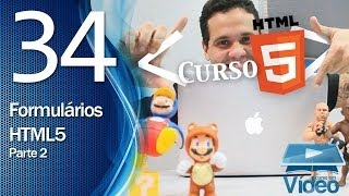 Curso de HTML5  34  Formulários em HTML5 parte 2  by Gustavo Guanabara [upl. by Anaitat768]