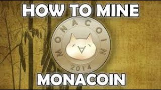 How to GPU Mine MonaCoin MONA and Review [upl. by Mchugh]