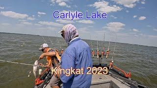 Carlyle Lake Illinois Kingkat 2023 [upl. by Elfreda]