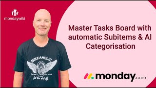 Demo of Master Tasks Board with automatic Subitem Creation amp AI categorisation [upl. by Eenaj]