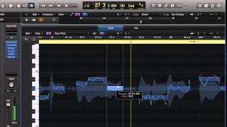 LOGIC PRO X Flex Pitch [upl. by Nebra]