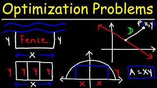 Optimization Problems  Calculus [upl. by Gleason]