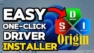 How to EASILY Install or Update Drivers on Windows Snappy Driver Installer Origin [upl. by Tonl336]