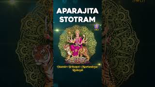 Aparajita Stotram With Lyrics  Rajshri Soul [upl. by Noitsuj230]