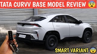 TATA CURVV BASE MODEL Review 999L Smart Variant 1st On Youtube 😱 [upl. by Akemit390]