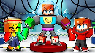 jai FABRIQUÉ un ROBOT destructeur sur Minecraft [upl. by Volding]