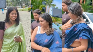 Malavika Thejus മിനി കൂപ്പറിൽ പറന്നെത്തിയ താരത്തെ മനസ്സിലായോ Malavika Krishnadas Thejus Wedding [upl. by Holsworth]