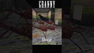 Sewer escape with spider Babys and Grannys Crow 😱💀part 3granny shorts grannygame [upl. by Nirag159]