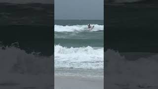 Hurricane Idalia Bradenton Beach afternoon surf conditions 82923 [upl. by Sil137]