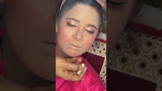 Party makeup tutorialshortvideo shortviral makeuptutorial mayastudio [upl. by Enelkcaj930]