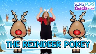 Reindeer Pokey Reindeer Song Holiday Song Holiday Action Song  Sing Play Create [upl. by Demeter]