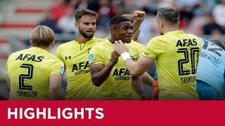 Highlights FC Emmen  AZ  Eredivisie [upl. by Ettezus157]