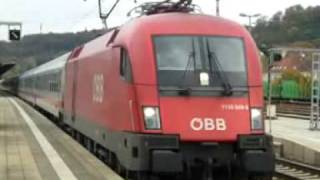 IC 2082 quotKönigsseequot mit ÖBBTaurus in Treuchtlingen [upl. by Amme691]