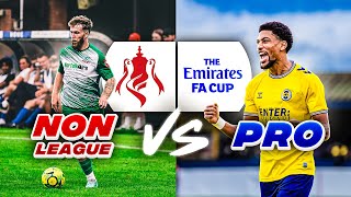 I Played against PRO CLUB In The FA CUP… MATCH DAY VLOG [upl. by Aicelf492]