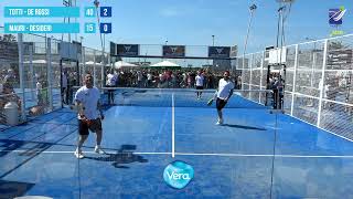 PARTITA DI PADEL TOTTI  DE ROSSI VS MAURIDESIDERI [upl. by Giuseppe]