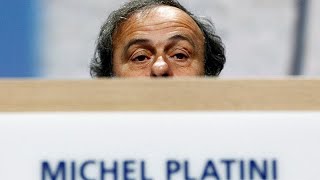 WMVergabe an Katar Ex UEFAChef Platini in Polizeigewahrsam [upl. by Alenson446]